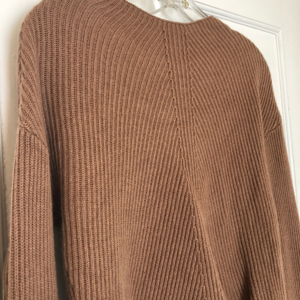 Camel-color Aritzia Sweater